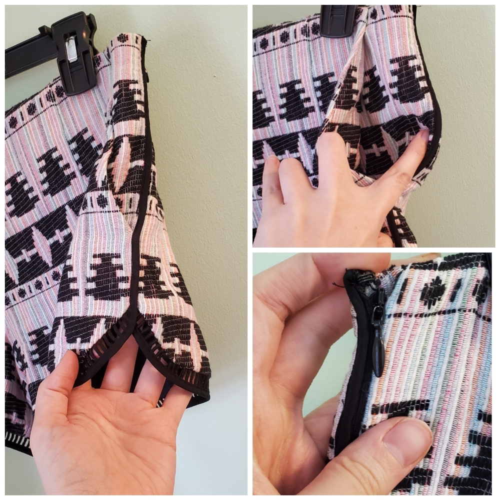 Euc! Thakoon Addition Boho Abstract Print Cotton … - image 5